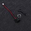 1PC TYPE-C USB Connector 2/4 Pins With 15cm Wire Waterproof Female Seat With PH2.0 Terminal Nut Lock Plate Waterproof USB Socket