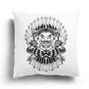 Bedroom Cushion Cover Cartoon Pillowcase Japanese Samurai  Character  Mask Living Room