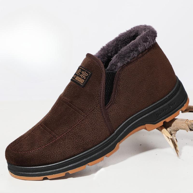 

Зимние хлопковые ботинки мужские утепленные теплые ботинки высокие хлопковые ботинки уличные хлопковые ботинки 44