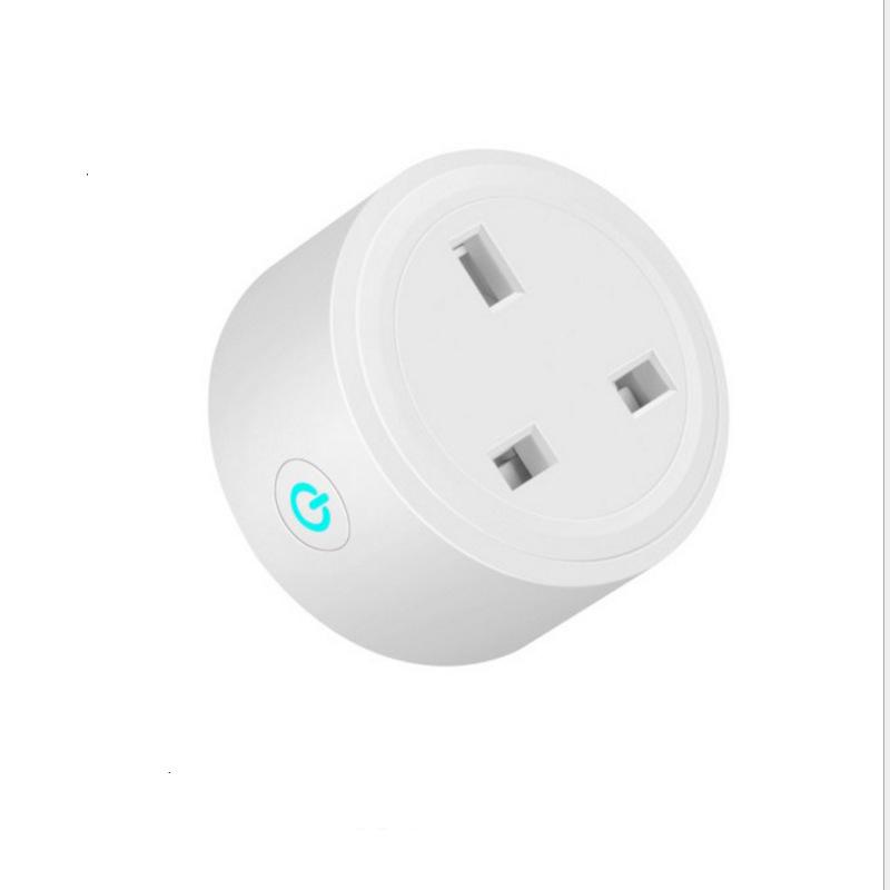 

Розумна Wi-Fi розетка Tuya, Британський стандарт, сумісна з Alexa, 16A, дистанційне керування, таймер, автоматизація розумного дому.