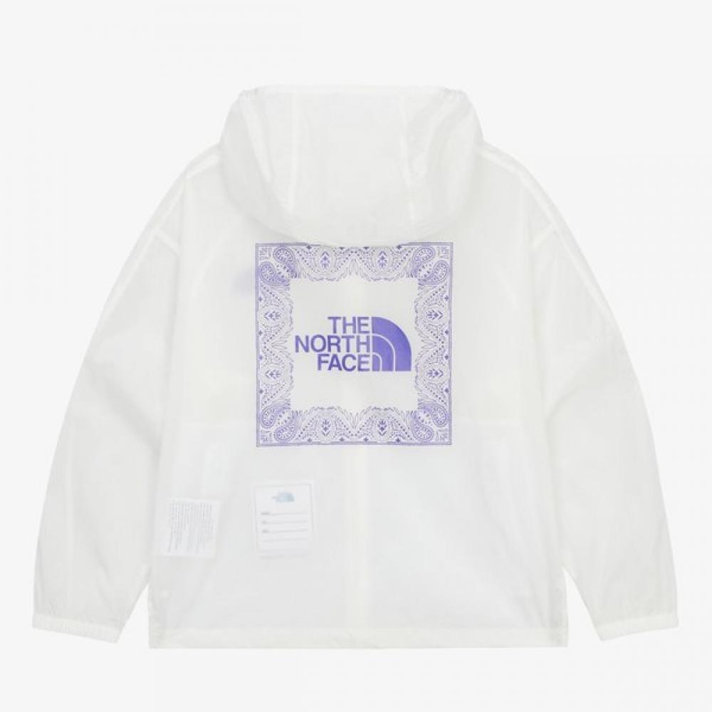 North Face Kids Little Glamp Jacket White Nj3lr16s