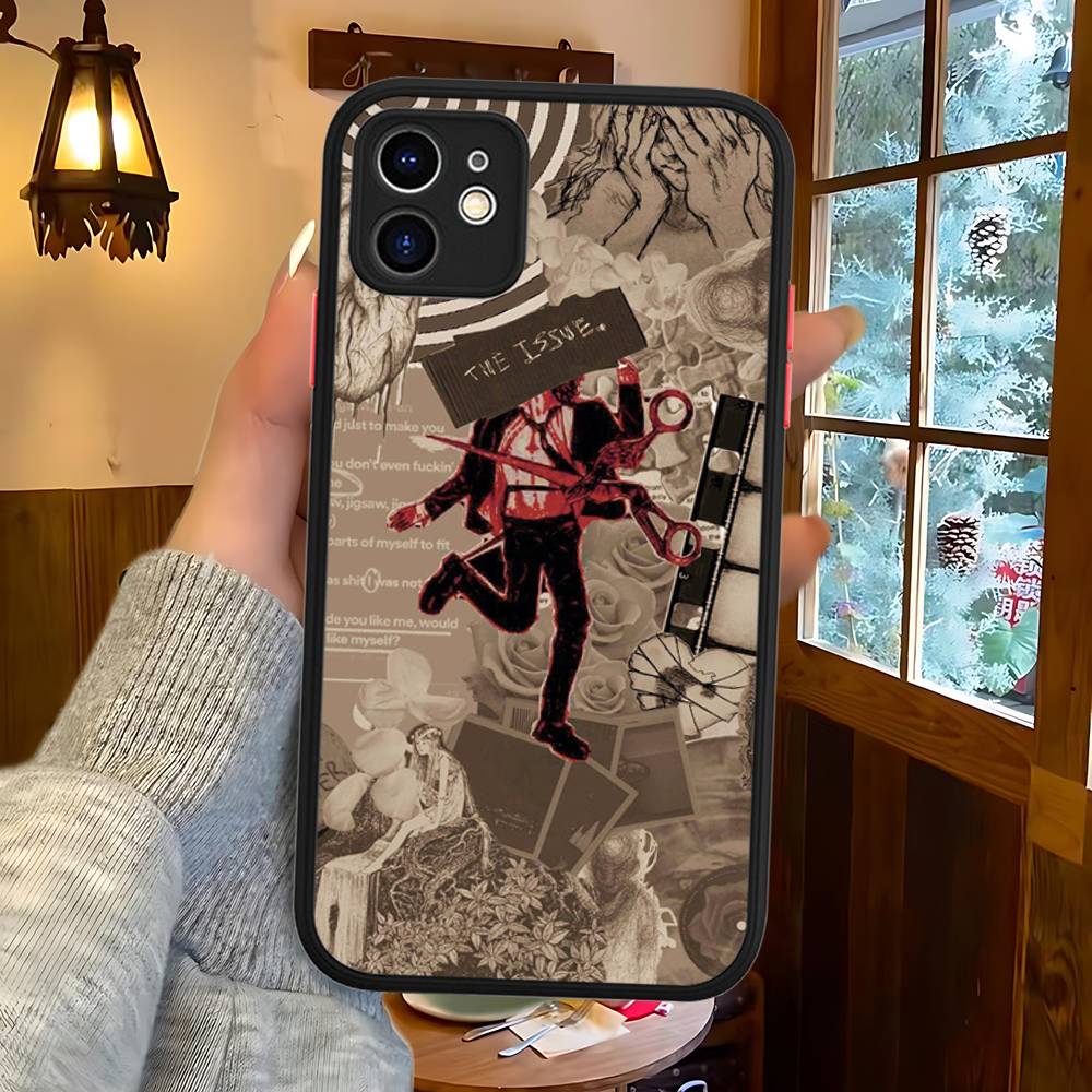 Popular Singer C-Conan G-Gray Phone Case For IPhone 16 15 14 13 12 11 Pro Max Plus X XS MAX Black Matte Phone Fundas
