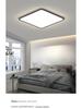 Ultra-Thin Minimalist High-Brightness Modern Ceiling Light Set with Anti-Blue Light for Bedroom and Guest Room