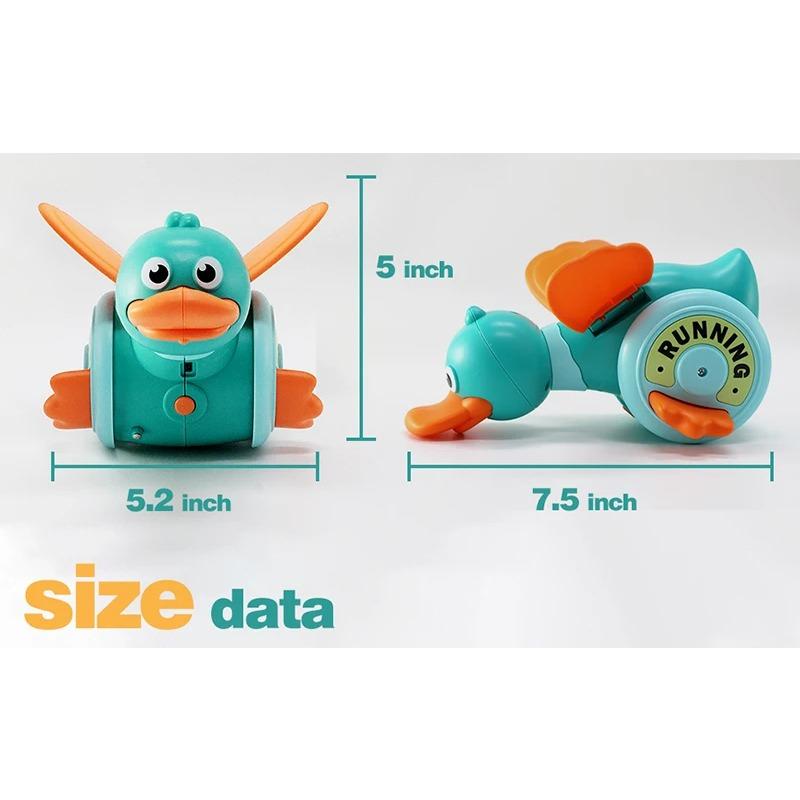 Baby Musical Duck Toys Dancing Walking Duck with Music Lights Baby Toy Crawling Toys Learning Toys for Toddler for Boys Girls