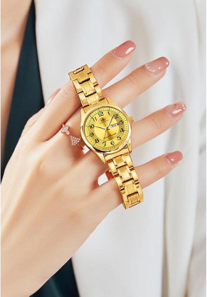 Relógio Automático Skeleton Importado Suíço - Feminino & Masculino Luminoso à Prova d'Água