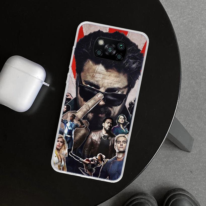 The Boys Homelander TV Phone Case Cover for Xiaomi Poco X6 X5 X7 Pro F7 Ultra Redmi 15C 15 13C 13 12C 12 10C 10 10A 9C 9A 9T 9 C