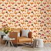 PVC Self-Adhesive Waterproof Fox Wall Sticker for Dorms