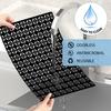 2Pcs 30x40CM Tapete de Pia de Cozinha PVC Oco Losango Retângulo Antiderrapante Cortável Cerâmica Aço Inoxidável Protetor de Pia Almofada de Drenagem