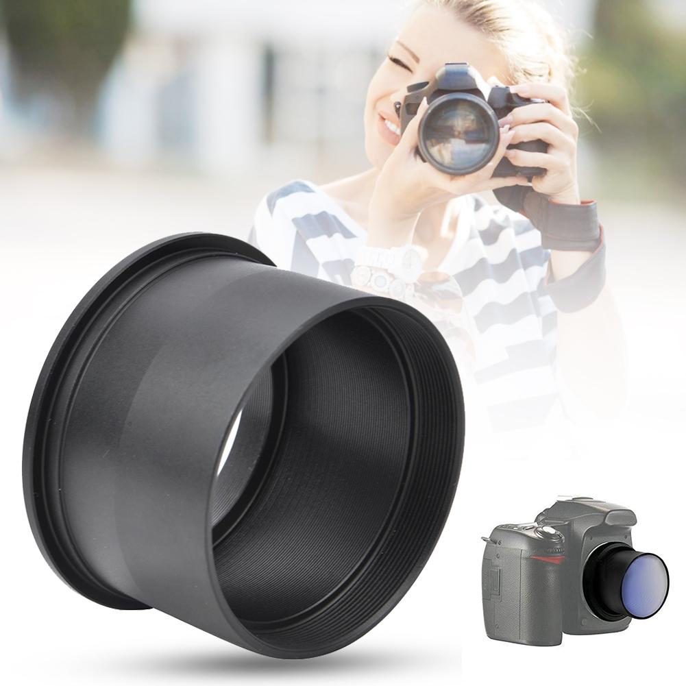 2-tums T-fäste Teleskopobjektiv till M42 x 0,75 Gängadapterring för Astronomi Kikare
