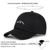 Unisex Simple Mountains Embroidery Baseball Caps Spring and Autumn Outdoor Adjustable Casual Hats Sunscreen Hat