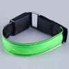 Running Armband Reflective Strips USB Rechargeable Bright Night Light Adjustable LED Band for Cycling Hiking Outdoor Sports Safety Wristband