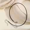 Unique Black Velvet Choker Necklace for Women,Stainless Steel Chain Necklaces,Trendy Jewelry Mother's Day Gifts