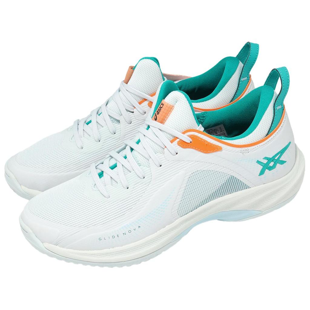 Asics Glide Nova FF 4 Cushioning Breathable Grip Basketball Shoes Unisex White 1063A105-401