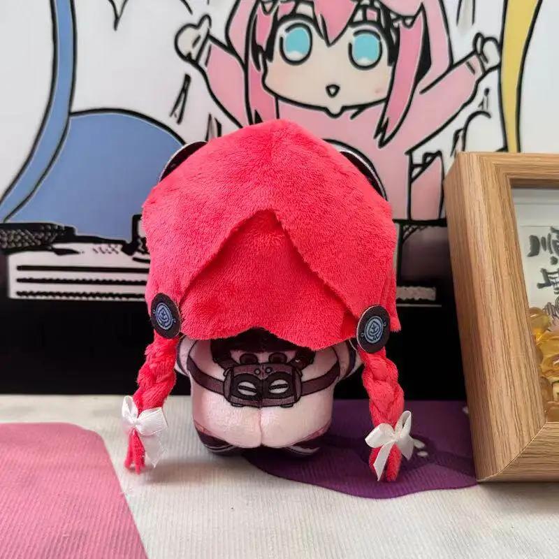 10Cm Ukinami Yuzuha Plush Dolls Keychain Mini Zenless Zone Zero Alice Thymefield Keychain Plush Toys Backpack Birthday Gift Kids