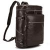 Vintage Genuine Leather Men's Backpack Large capacity travel bag crazy horse leather male 14" Laptop travel backpacks school Bag