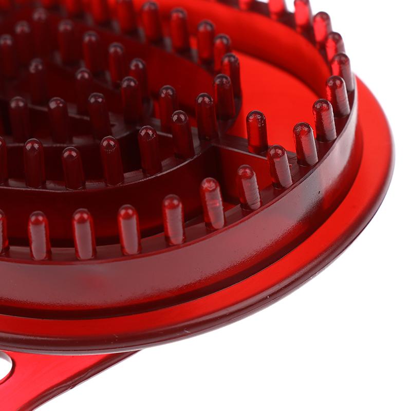 Hand Massage Brush Hand-Held Resin Body Brush Massager Relieve Tense Muscles