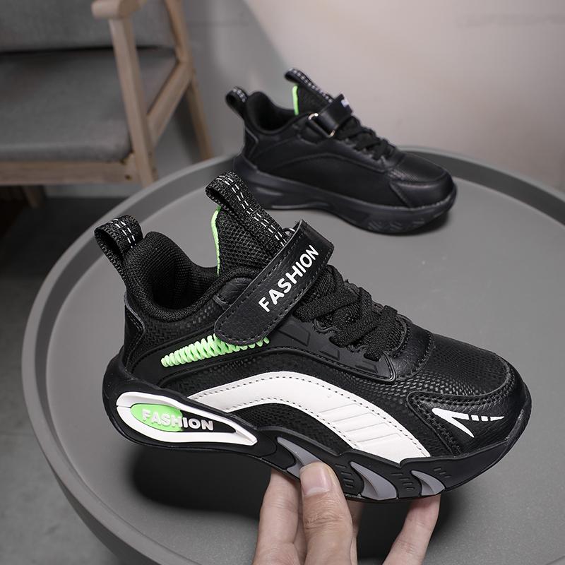 Zapatillas Deportivas para Niños Niñas de 3 a 12 Años Otoño Invierno Casual Cuero Caminar Tenis Deporte Correr Zapatos para Niños