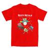 Creative Heavy Metals Rock Chemistry TShirt for Unisex WoUnisex Round Neck Cotton Funny Short Sleeve Tee Shirt Party Tops