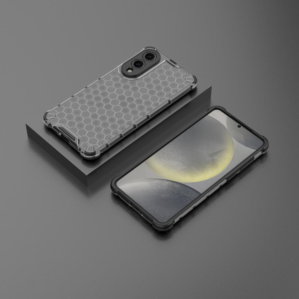 Honeycomb Military Shockproof Armor Case for Samsung S25 Edge S24 S23 FE S22 Plus Ultra A56 A36 26 A16 A55 A35 A25 A15 M35 Cover