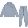Mens Casual Sport Set Hooded Sweatshirt Pants Loose Fit Cotton Blend Tracksuit