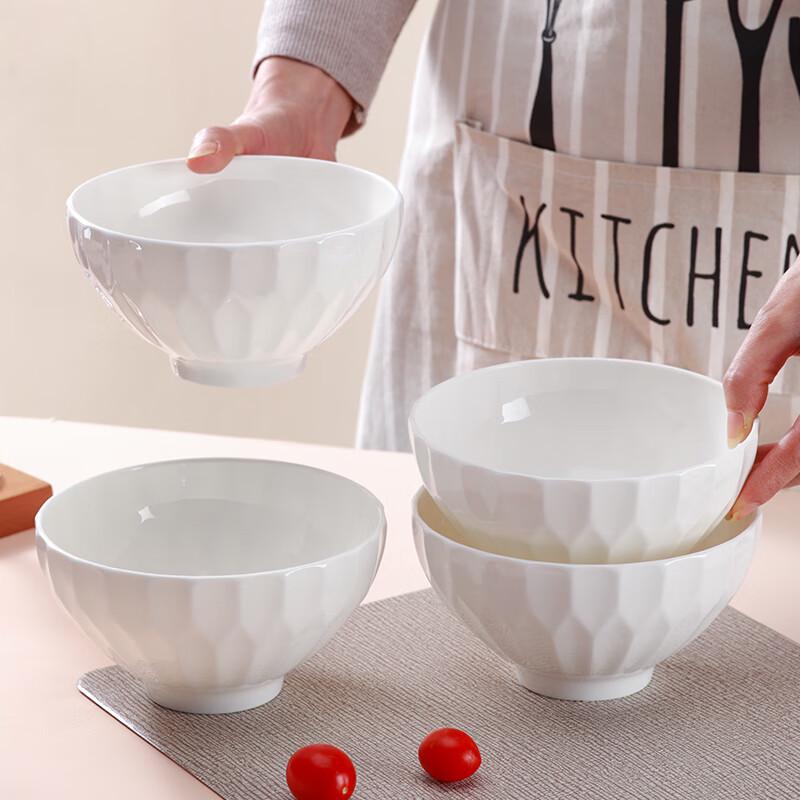 Sky Top Crystal Series 6-inch Bone China Bowl Set
