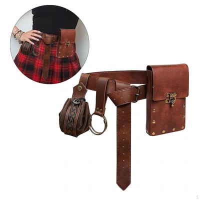Bauchtasche für Herren, Lässiger Handyhalter mit mittelalterlichem Design