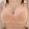 Wire-Free Uplift Bra: Anti-Spillage Minimizer for Large Busts - Comfortable Side Support for Autumn/Winter
