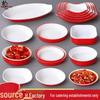 Melamine KTV Snack Plate: Creative Restaurant Cold Dish & Hot Pot Dipping Plate