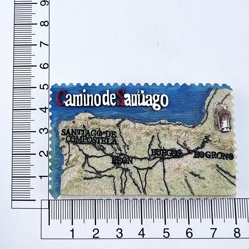 Spain Tourism Souvenirs Fridge Magnets Toledo Castillo De San Servando Valencia Bartolo Apartment Travelling Fridge Stickers