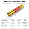 Newest LED Flashlight Monkey King Carving dragon golden Cudgel Stick Hand Torch Flashlight Outdoor Emergency Light Create design