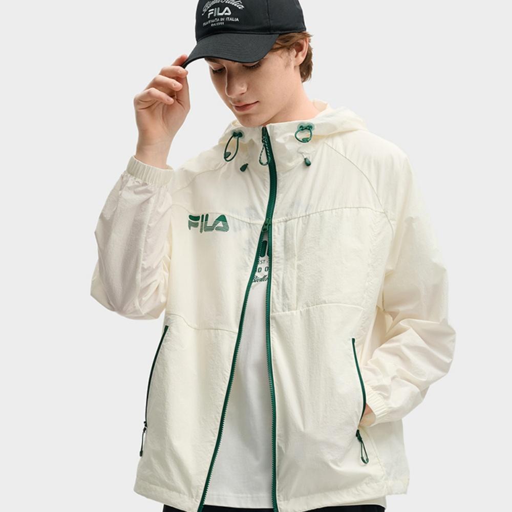 New FILA ORIGINALE Jacket Men's Cloud White F11M539705FWT