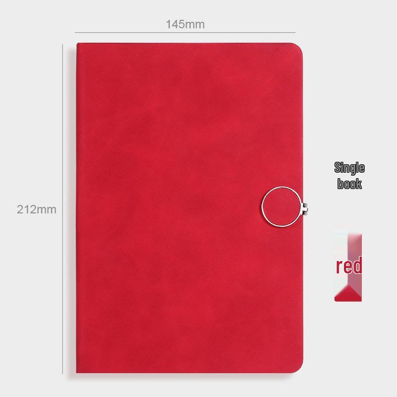 Customizable A5 Leather Business Diary with Buckle