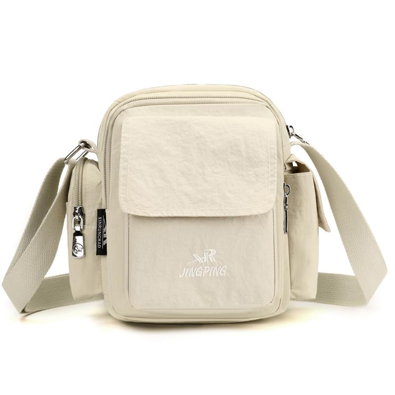 Water-Repellent Multi-Pocket Commuter Mobile Phone Bag Women's Shoulder Crossbody Bag Small Square Bag