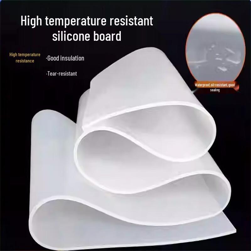 Hengdanda High-Temperature Insulating White Silicone Sheet