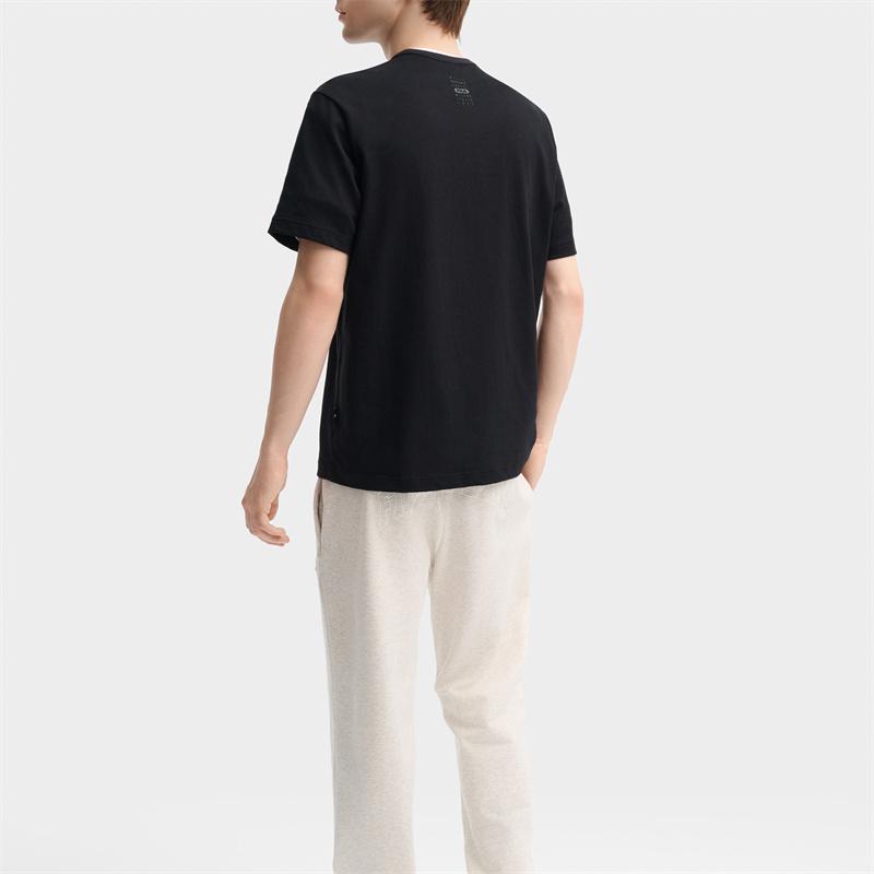 New FILA T Shirts Men's Jet Black F11M435102FBK