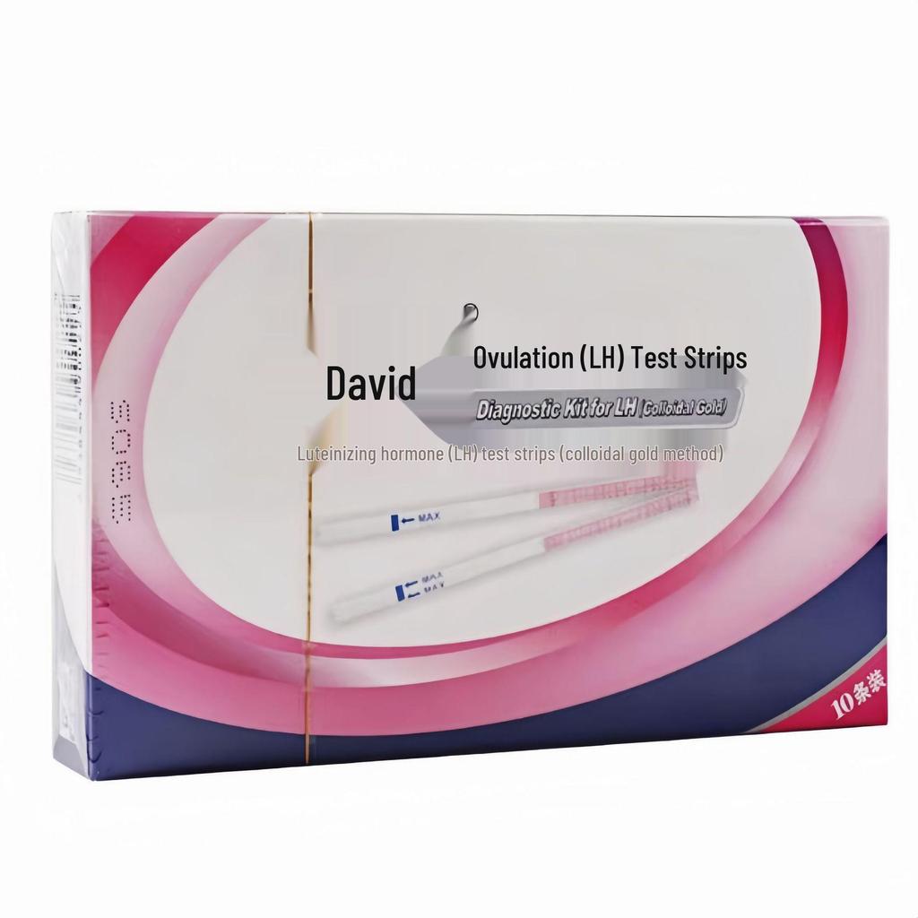 David Early Pregnancy & Ovulation Test Strips 10-Pack