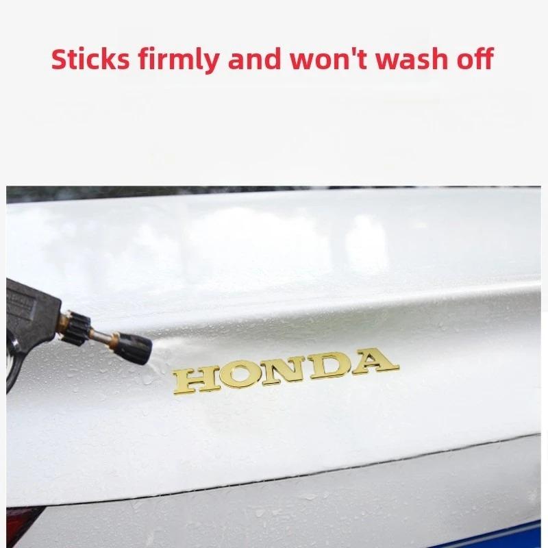 3D Honda Logo Sticker Letter Label for Motorcycle Sticker Logo Waterproof Stickers for Pcx160 Nss350 Pcx125 Cbr650r Fuel Tank