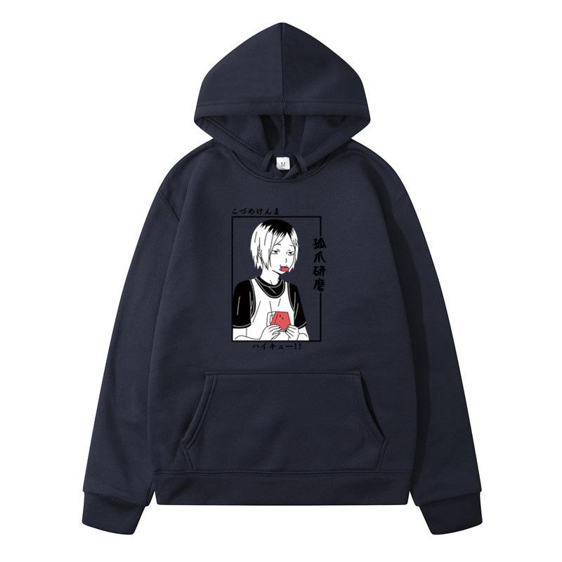 Hip Hop Hooded Men's and Women's Sweater Sports Long Sleeve Printed Loose Hooded Sweater