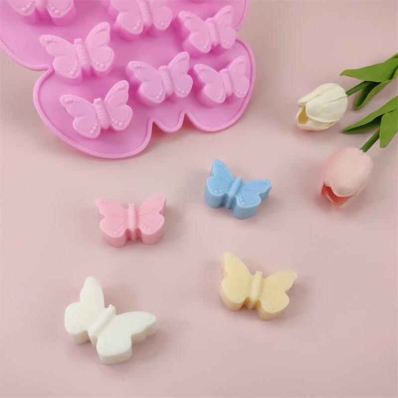 8-Mulden Schmetterling Silikon Kuchenform