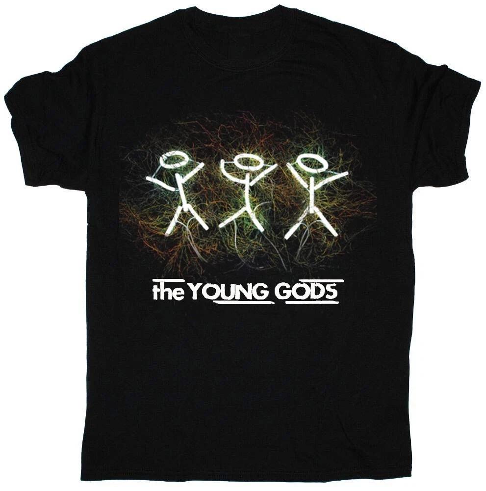 VTG The Young Gods Band Cotton Shirt Unisex Sto 5XL Unisex T-Shirt XXXXL