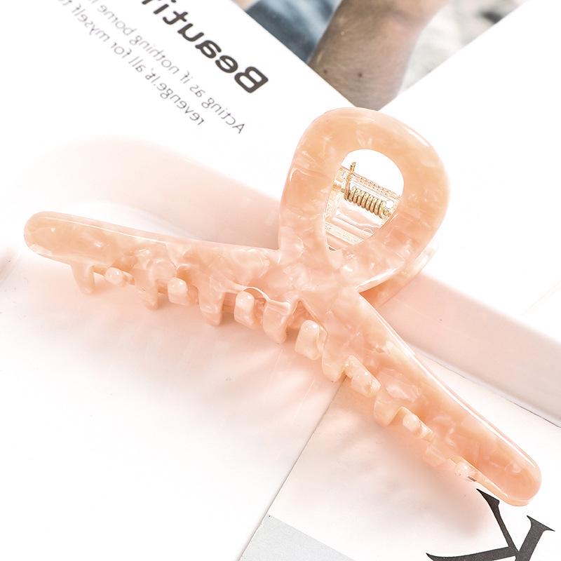 Vielseitige Acetat-Pferdeschwanz-Klammer im koreanischen Stil für Frauen