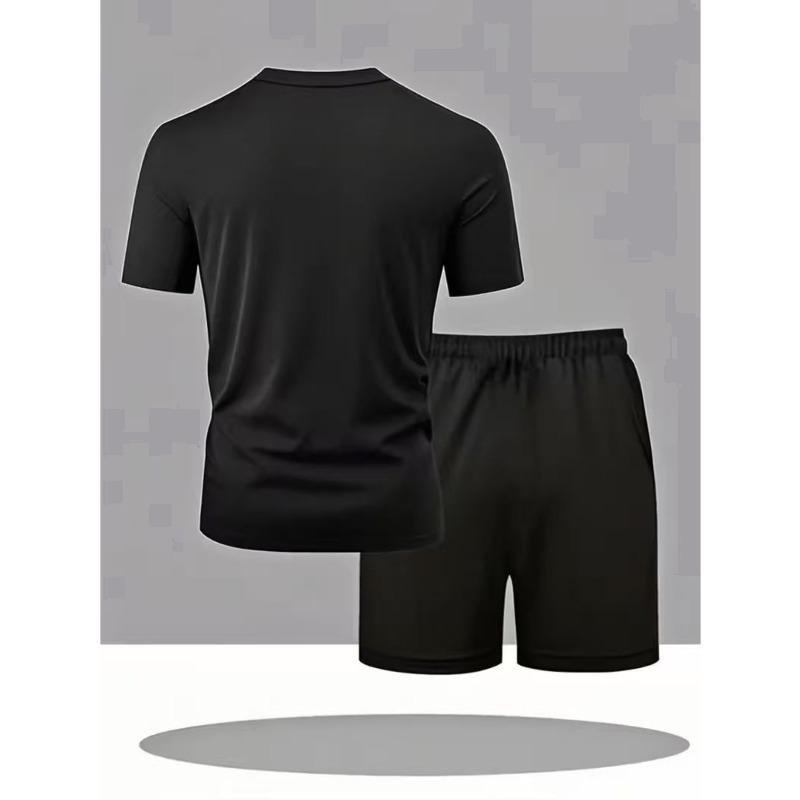 European Size Men'S Casual Sports T-Shirt,White Short-Sleeve Top, Perfect for a Relaxed Home Leisure Look , Ideal for Sports And Casual Wear