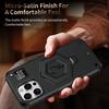 Для iPhone 16 Pro Чохол з шестикутним підставкою, ударостійкий TPU PC Матовий чохол для телефону з інтегрованим гачком-вагою