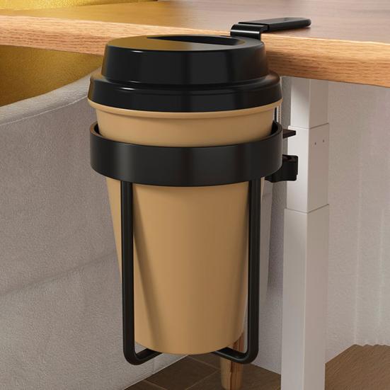 Yousheng Water Bottle Storage Rack Large Opening Design Strong Load-bearing Simple Installation Cup Rack Side Table Organizer