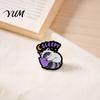 Raccoon Brooch Pin Cartoon Pin, Animal Decorative Enamel Badge, Alloy Scarves Pins Lapel for Jackets Backpacks Hats