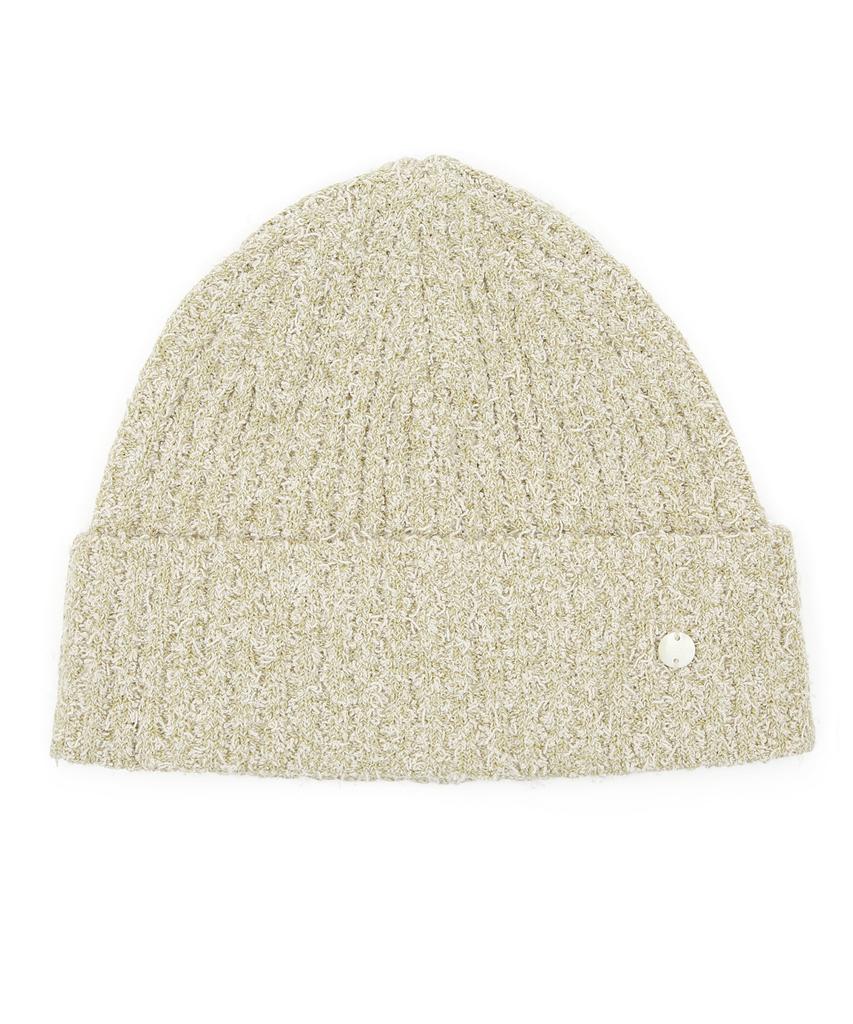 Eondeokeonteulolseutyudio Cotton Summer Beanie Stick Rib Beanie / Pop Cotton / Melange Olive