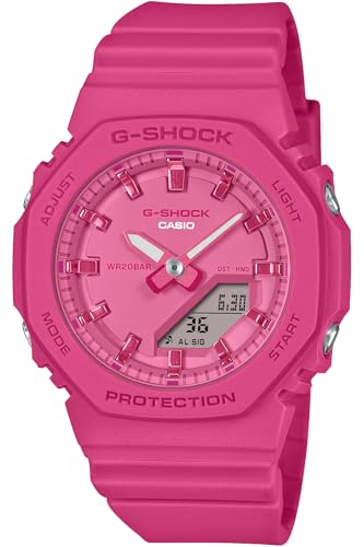 

Casio GMA-P2100 Wristwatch, Minimal Size, One Tone, Limited Color: Vivid Pink