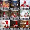 Tapeçaria de Parede Pintura Gnomo de Natal Casa