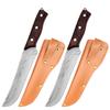 Handmade Forged Boning Knife Kitchen Knives Full Tang Wood Handle Meat Cleaver Chef Knife Slicing Fish Knife Cooking Tools