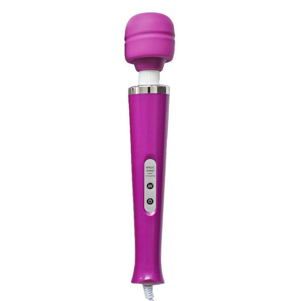 Oversized Head Vibrator AV Rod Stimulation Massager Female Masturbator Powerful Vibration Massage Stick Adult Sex Toy for Women